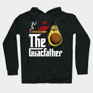 Avocado - The Guacfather - Funny Guacamole Pun Hoodie